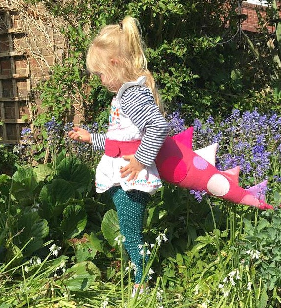 'Squidgaroo' Felt Dinosaur Dragon Tail