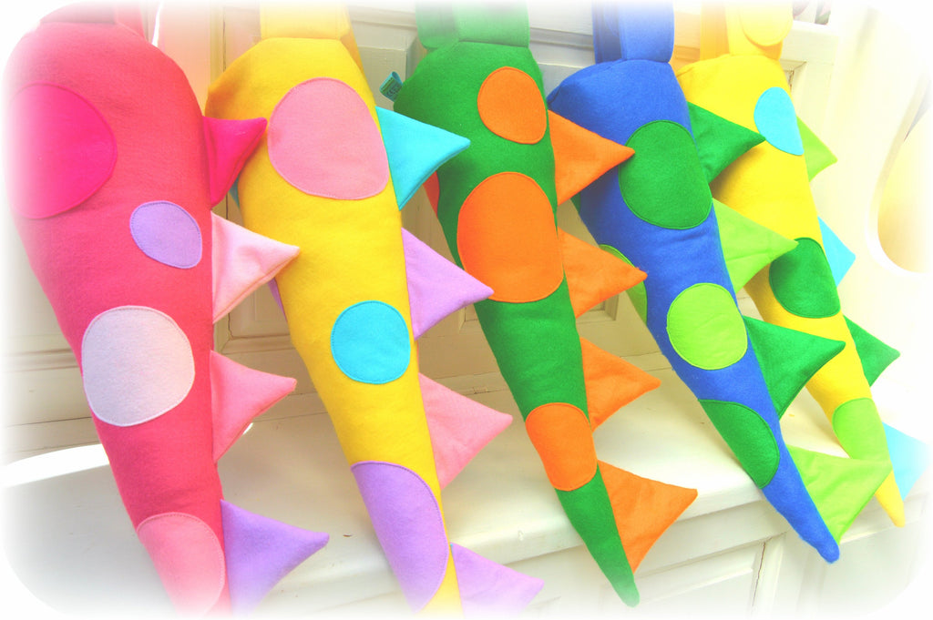 'Squidgaroo' Felt Dinosaur Dragon Tail