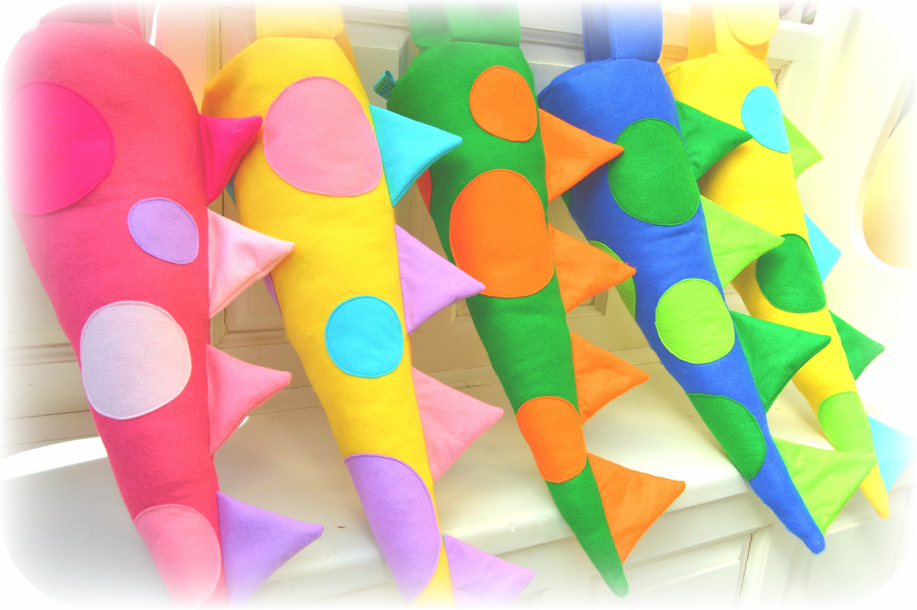 'Squidgaroo' Felt Dinosaur Dragon Tail