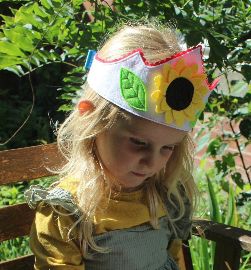 'Sunflower' birthday crown
