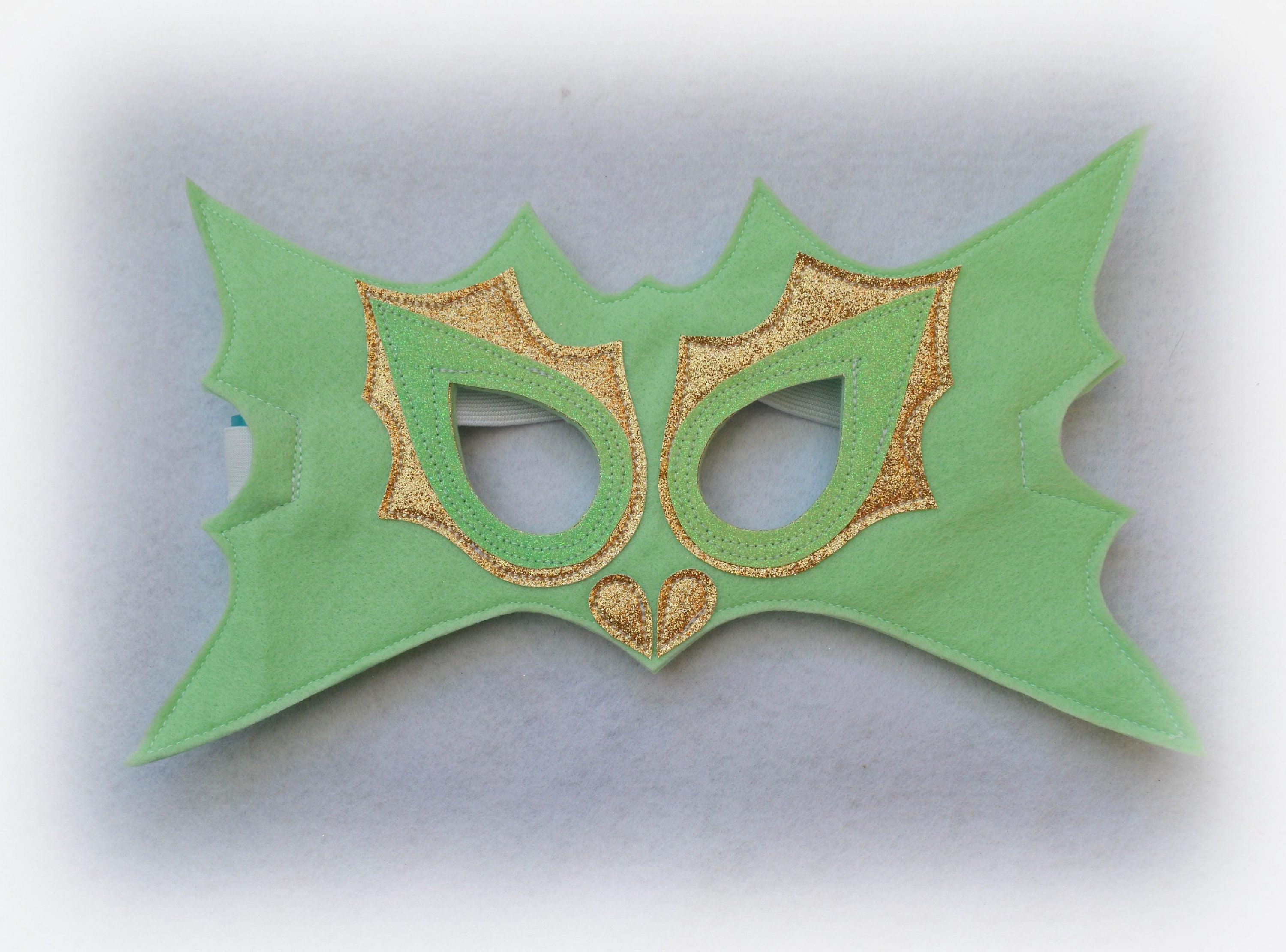 Glitter felt 'Sprig' dragon dress up wings, tail and mask