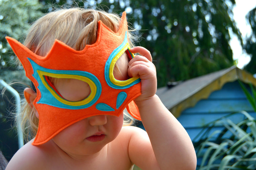 Felt 'Mango' dragon mask